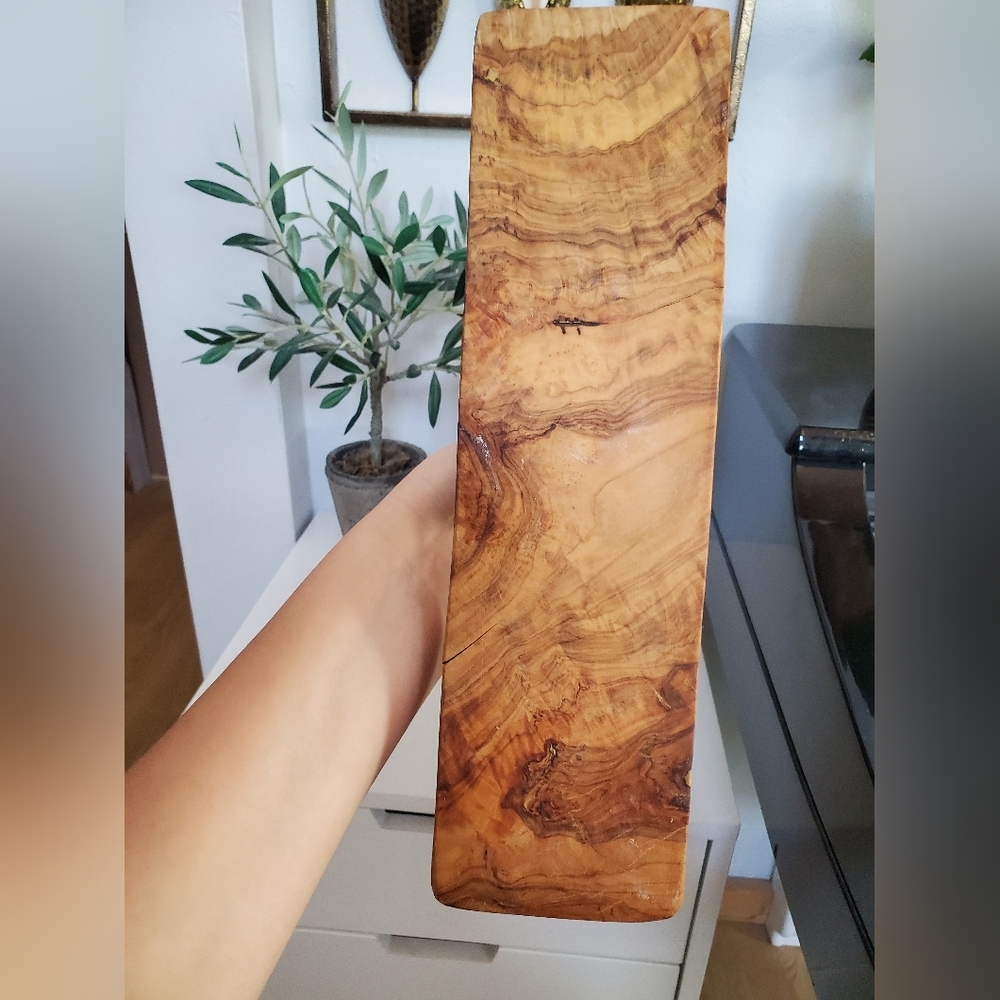 Olive Wood Bottle Holder - Picture 5 of 10
